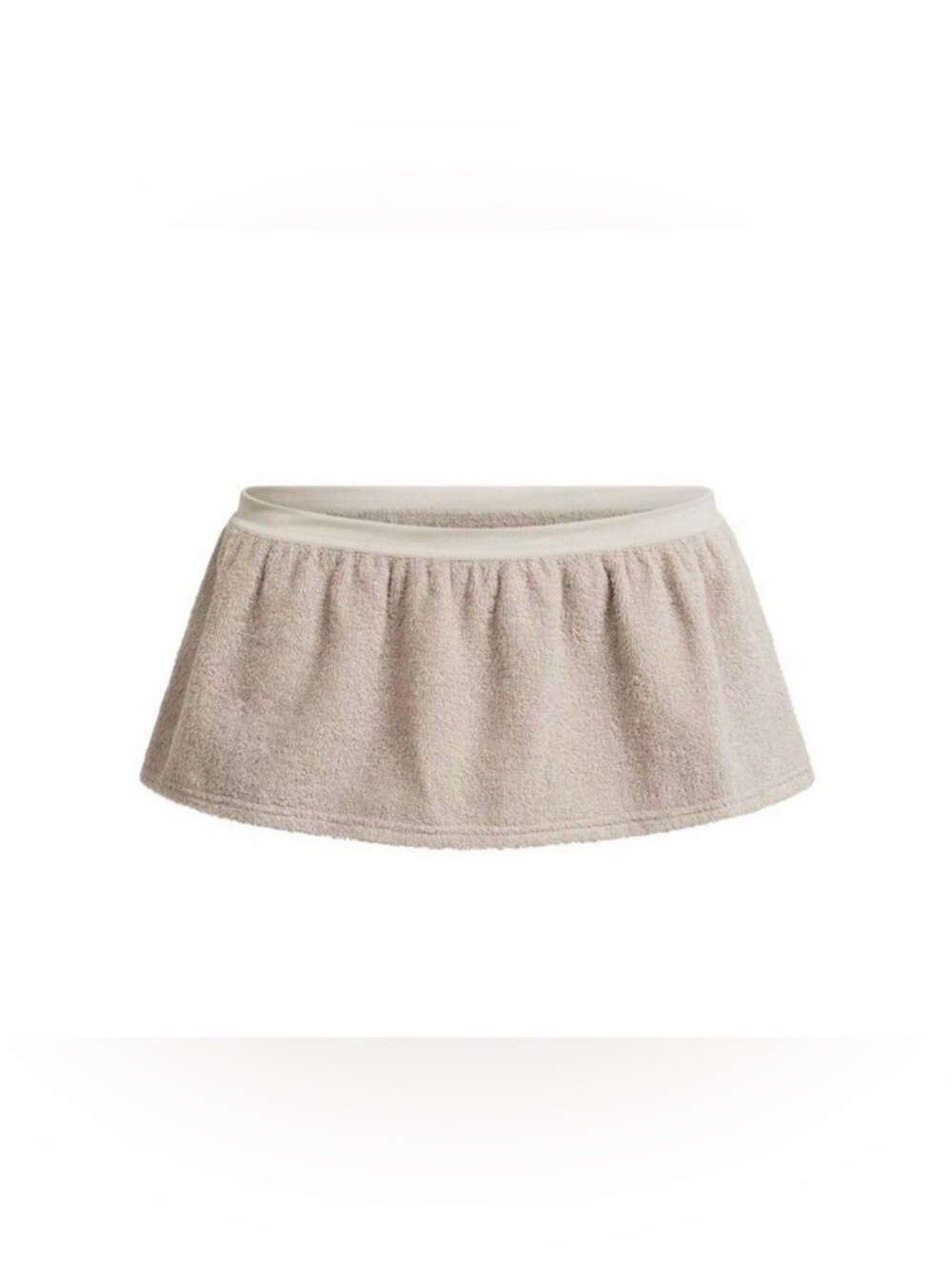 SKIMS TERRY COVER UP
MICRO SKIRT STONE LARGE NWT